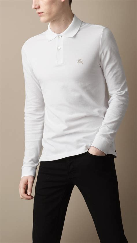 burberry white t shirt free shipping|burberry white polo shirt men's.